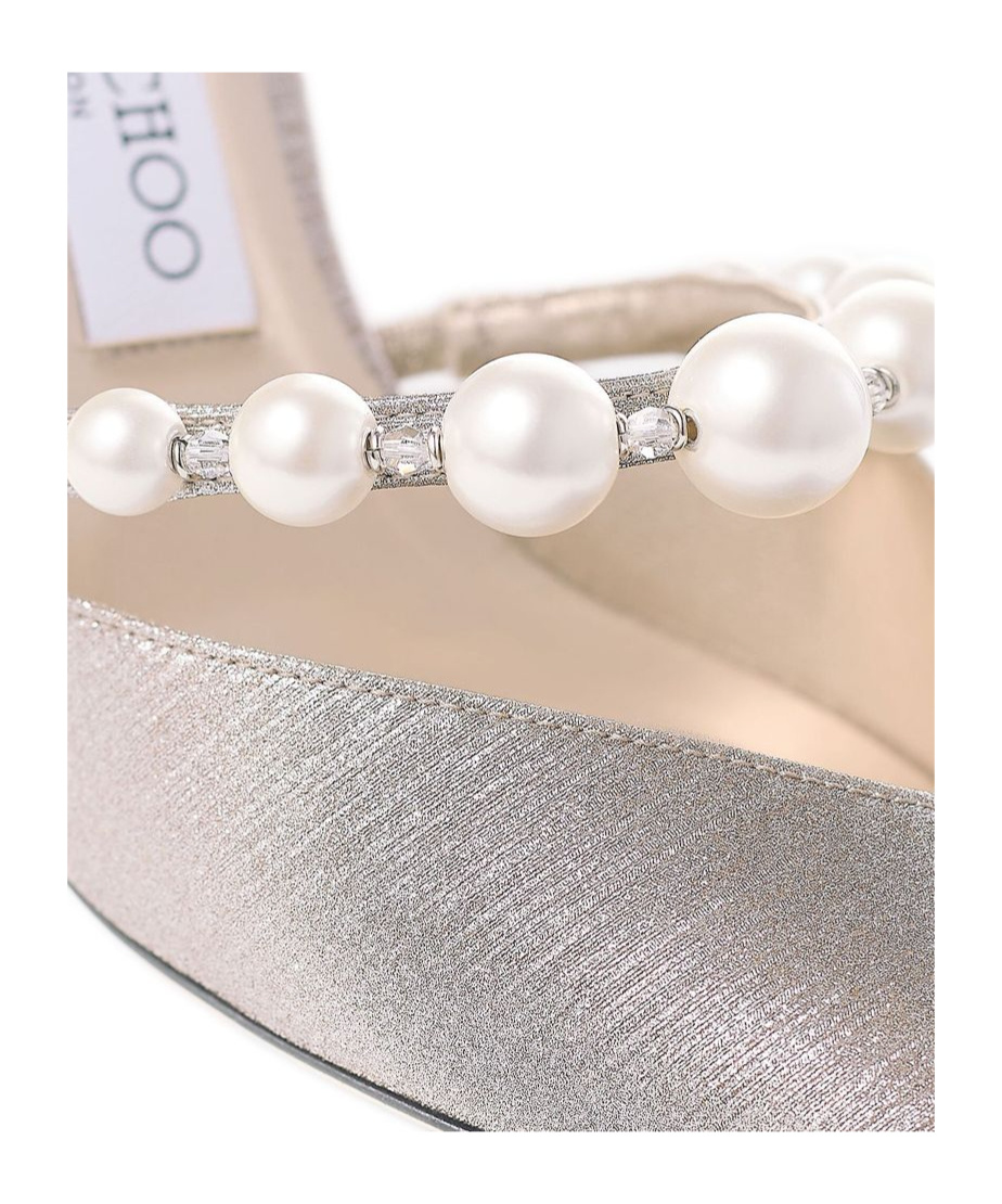 Jimmy Choo Decolleté Aurelie 85 Color Macaron In Gray
