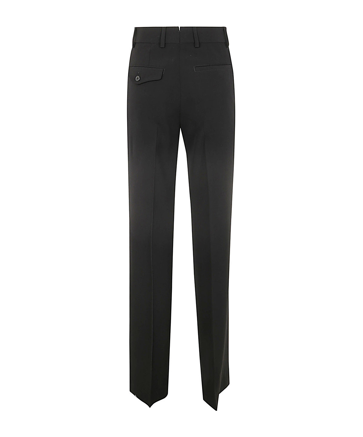 Ann Demeulemeester Maaike High-waisted Flared Trousers In Black