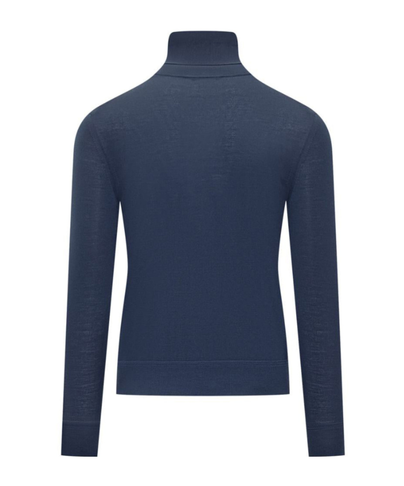 Tom Ford Turtleneck Sweater In Blue