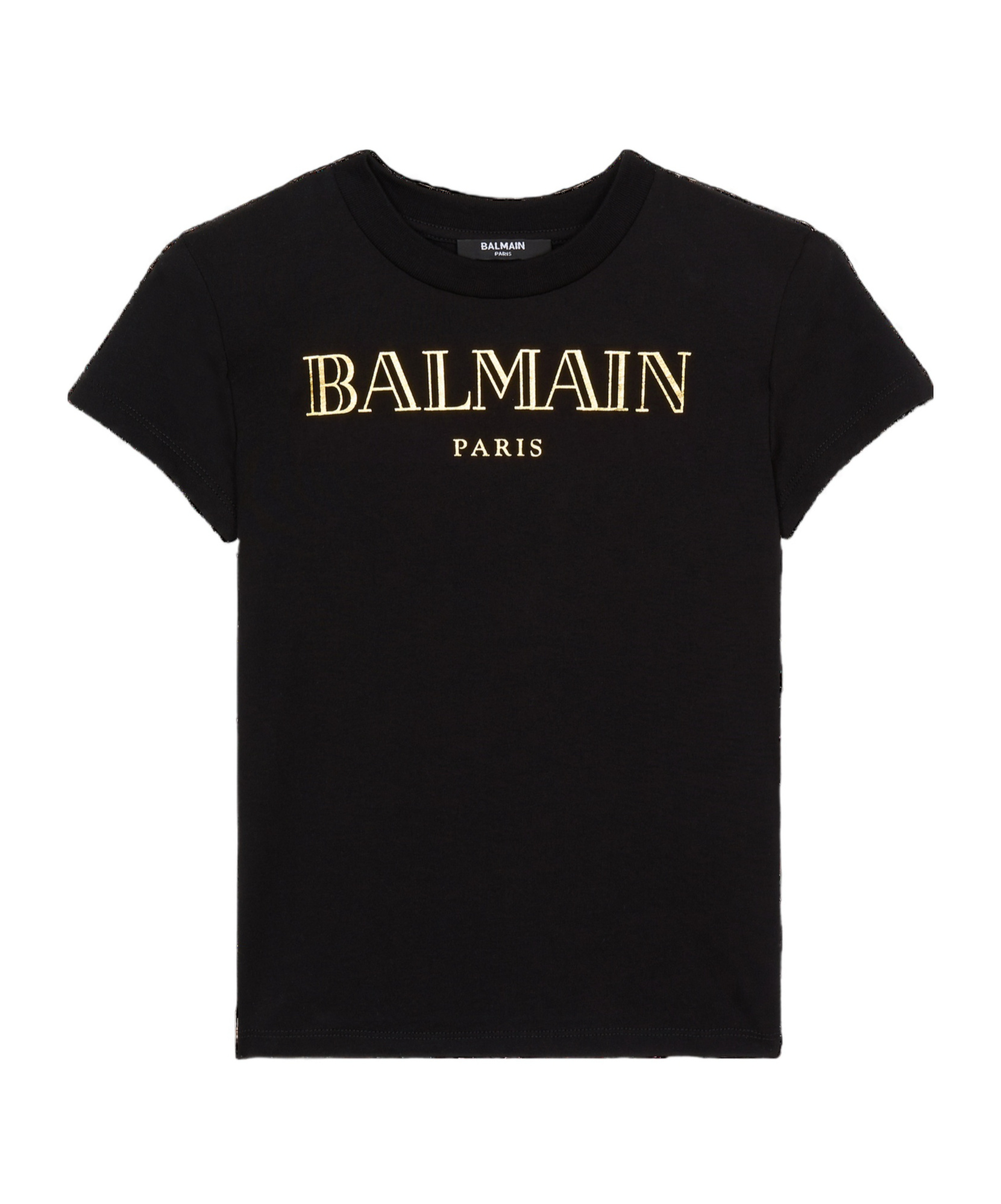 Balmain Short-sleeved T-shirt In Black