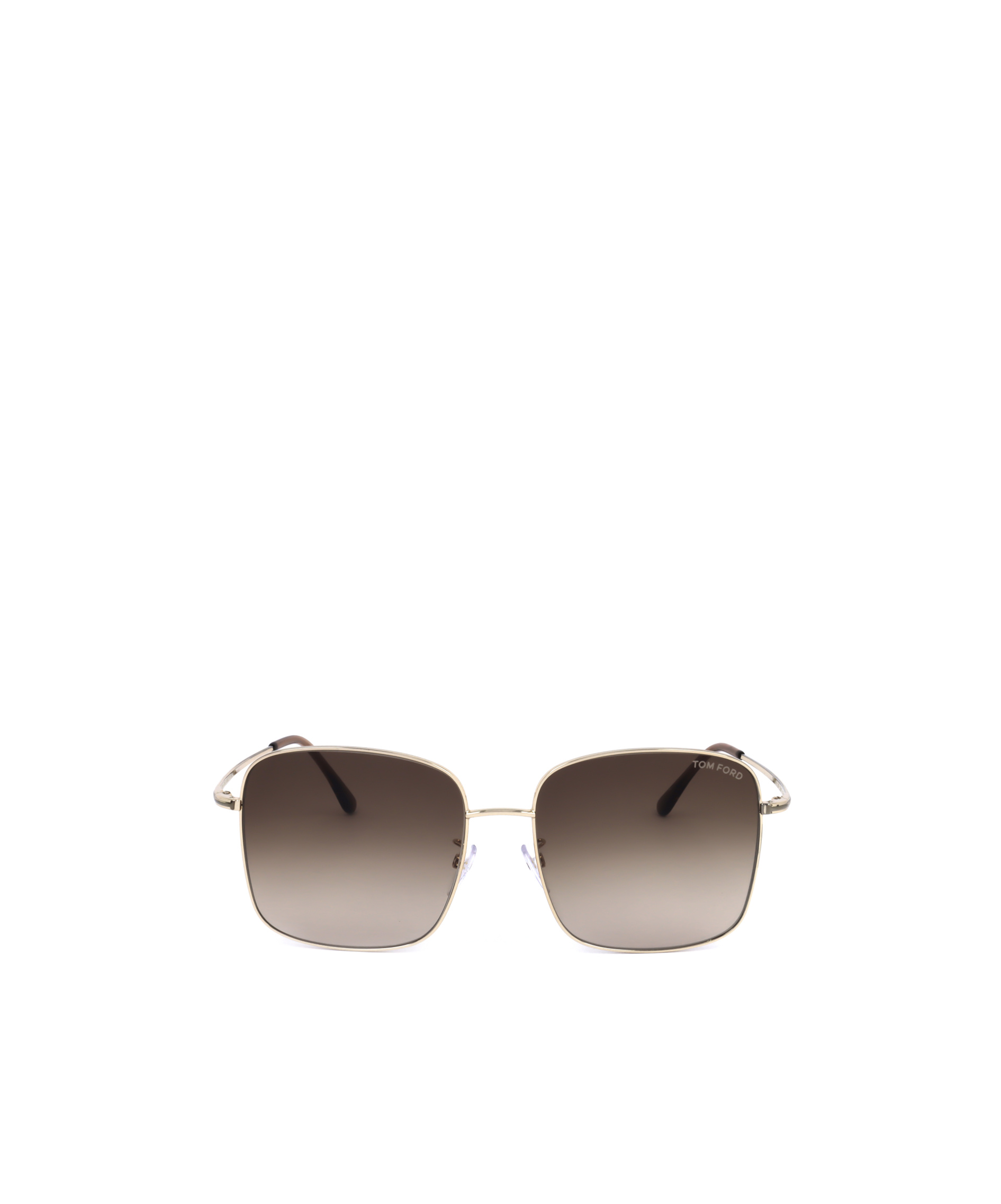 Tom Ford Geometric Sunglasses In Brown