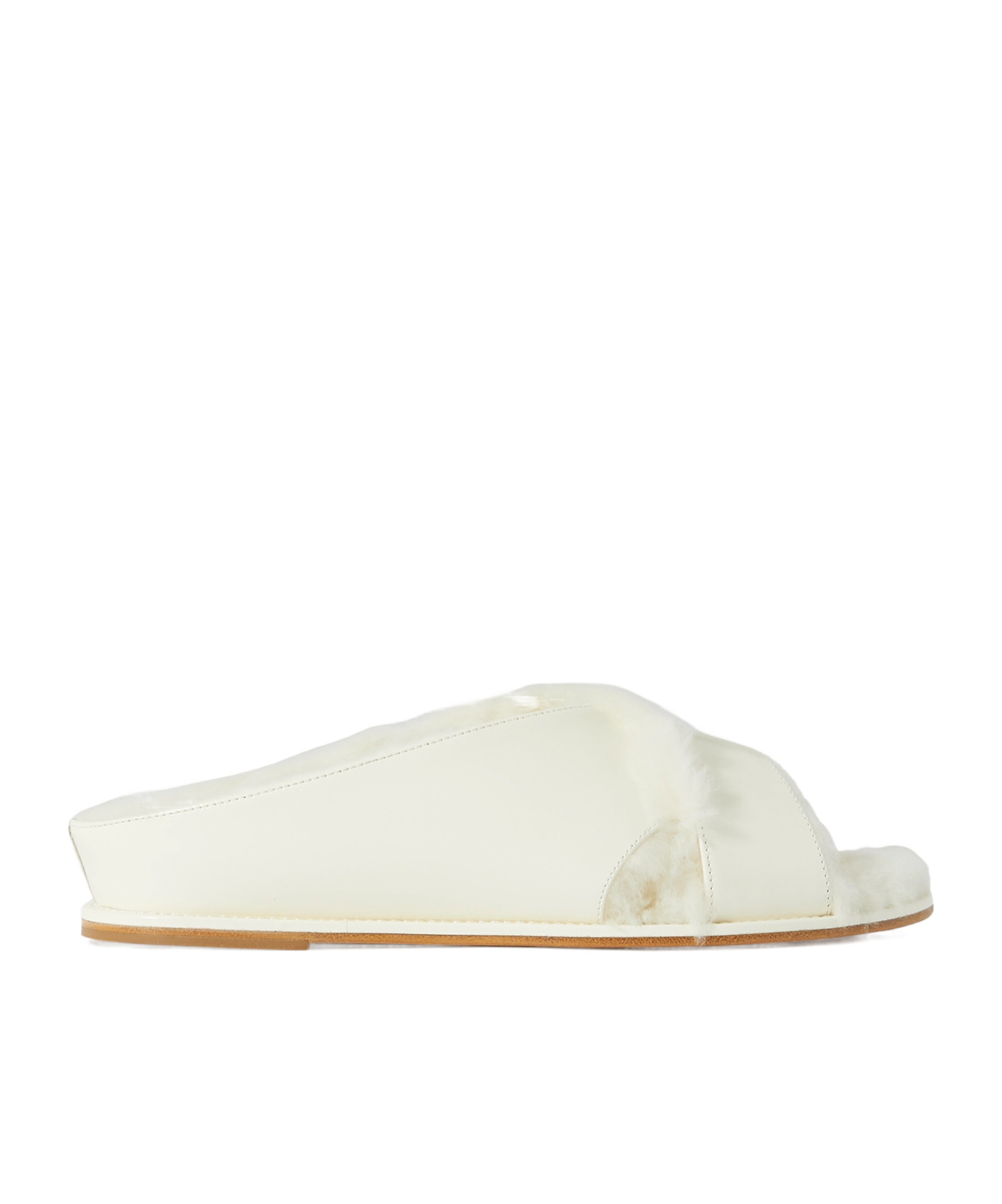 Gabriela Hearst Ellington Open-toe Slippers In White