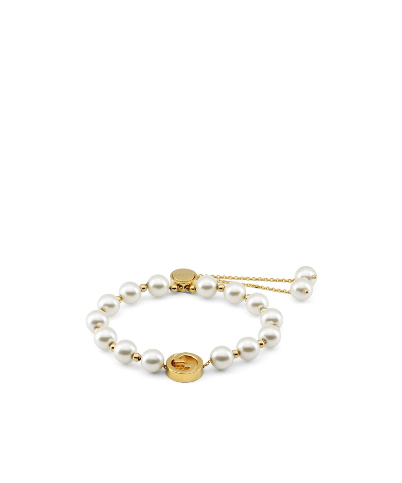 Gucci Interlocking Pearl Bracelet