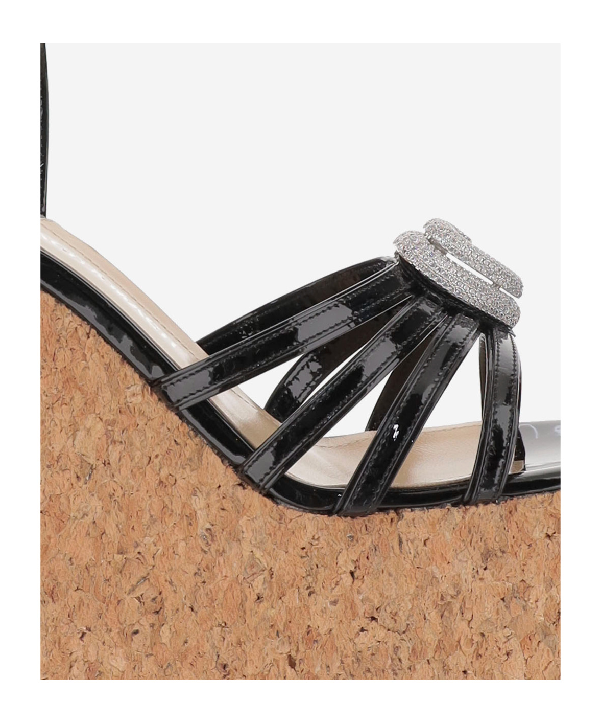Machmach Wedge Sandals In Multicolor