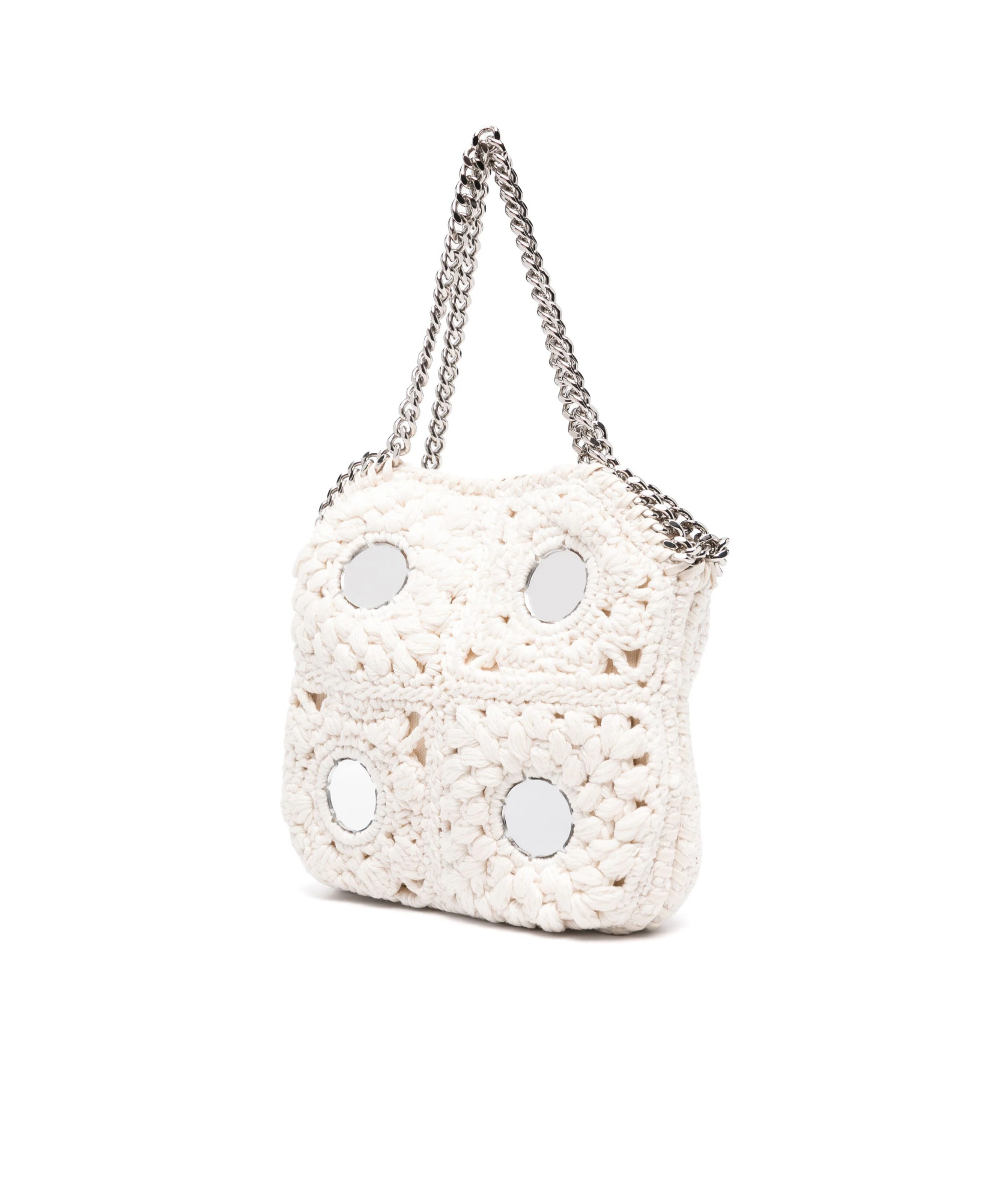 STELLA MCCARTNEY FALABELLA MINI CROCHET SHOULDER BAG