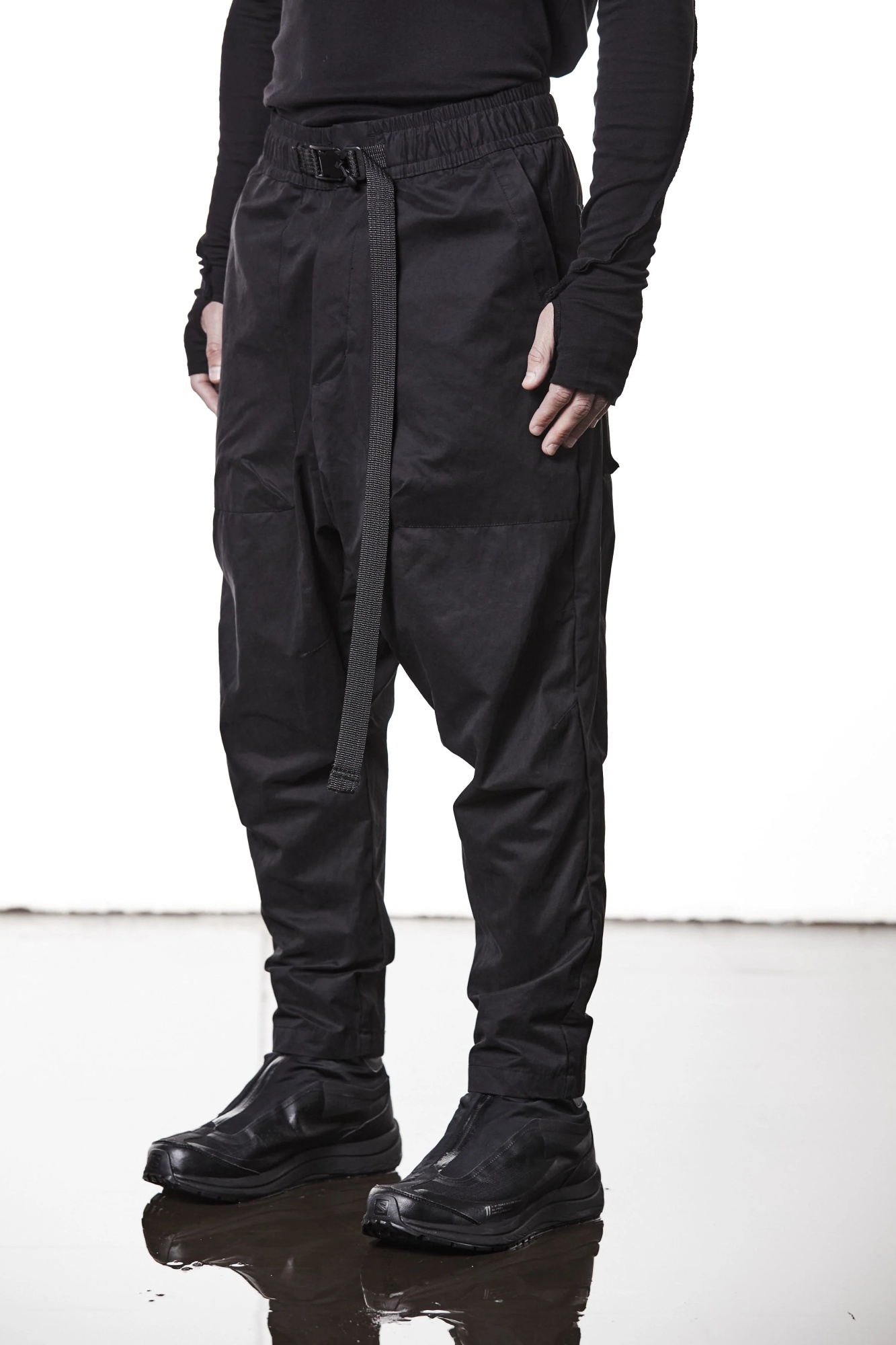 Thom Krom M P 15 Cargo Pants In Black