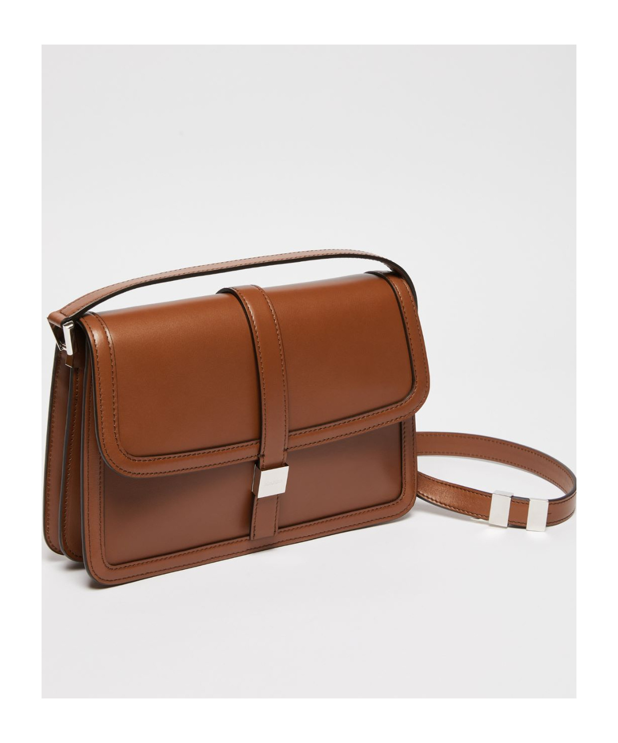 Max Mara Natural Leather Handbag