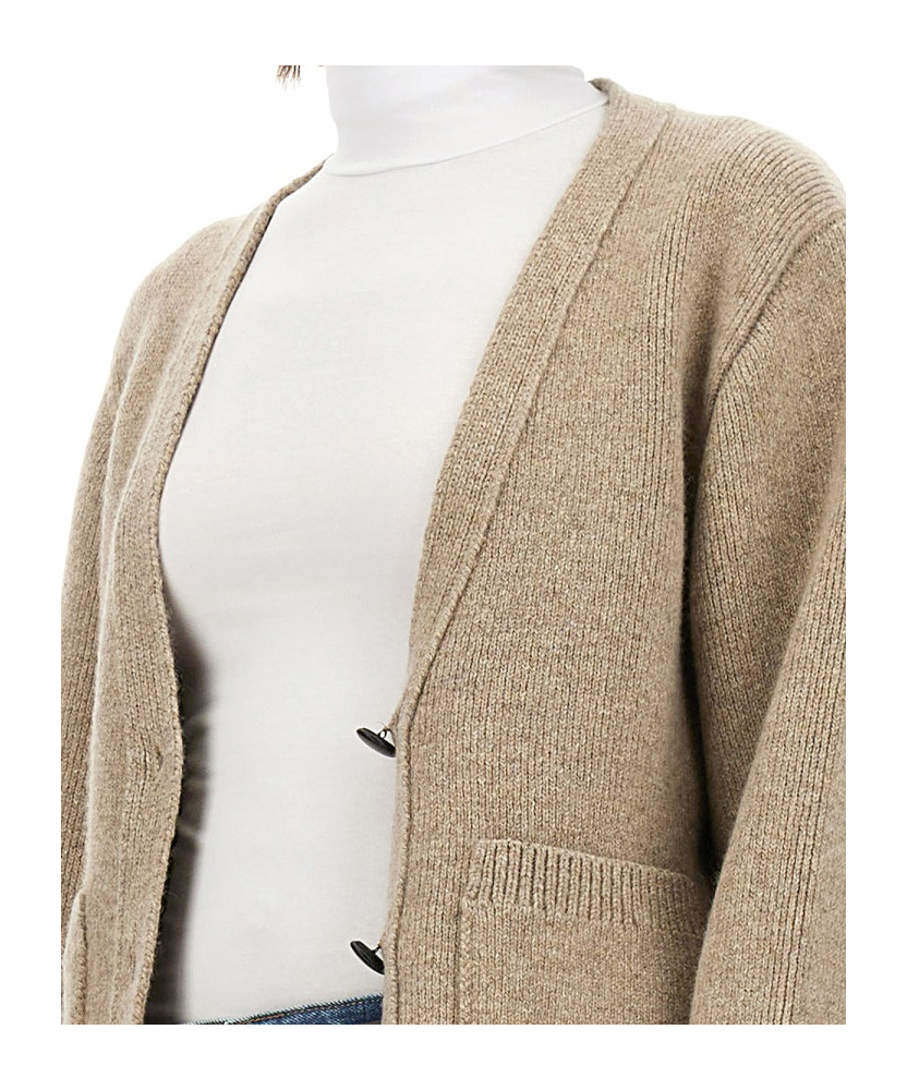 Shop Khaite Scarlet Cardigan In Nude
