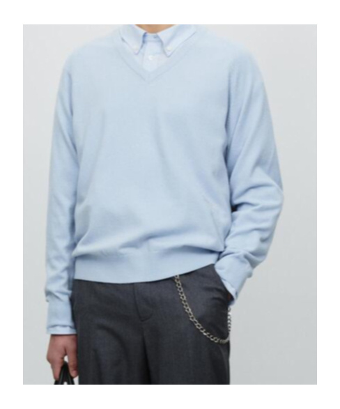 Dunst Unisex Soft V-neck Sweater