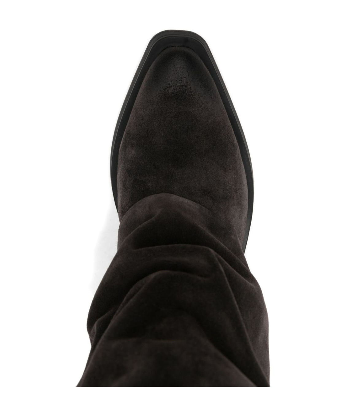 Ash Pointed-toe Boots In Black
