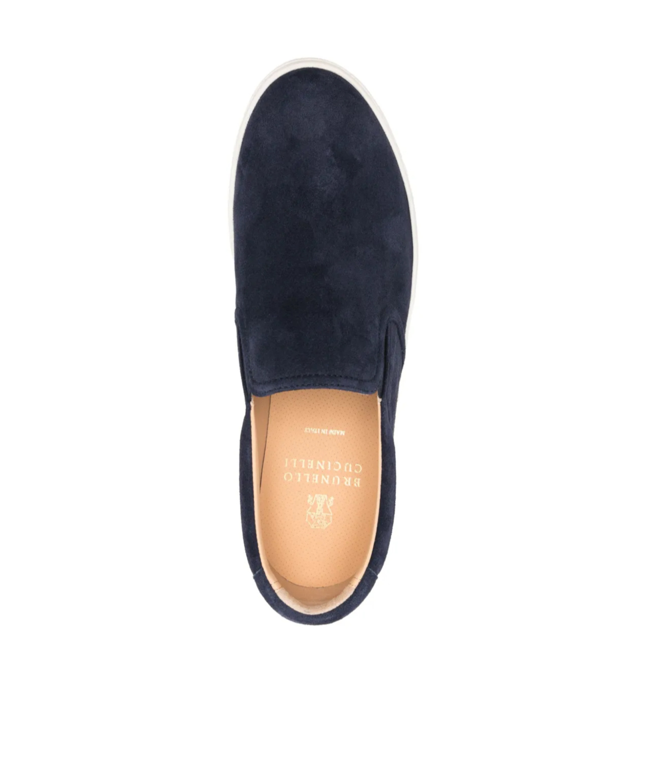 Brunello Cucinelli Suede Sneakers In Black
