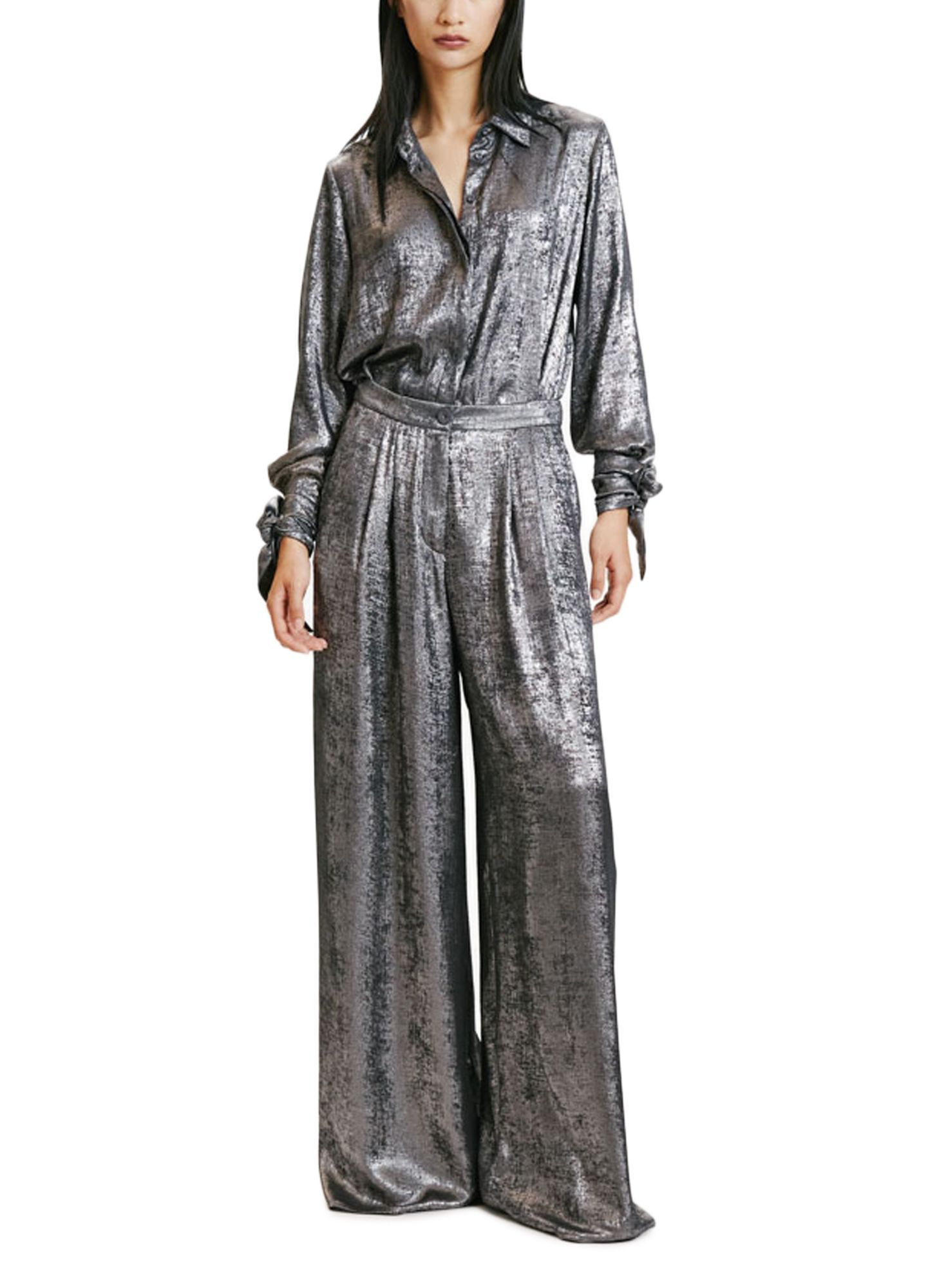 Momoní Patrice Wide Leg Pants In Black