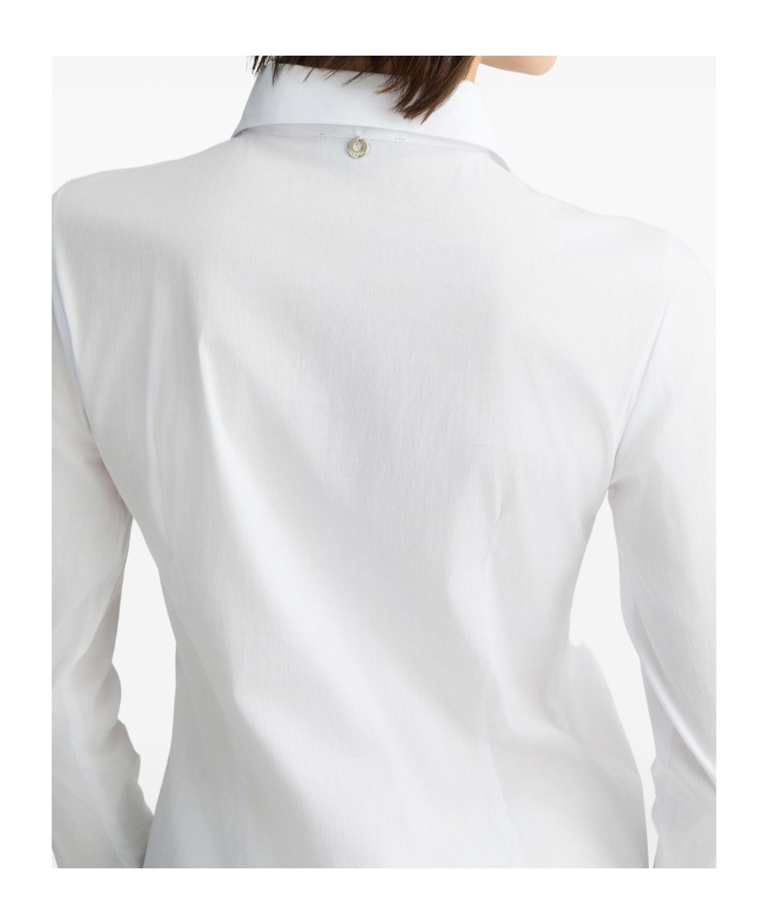 Liu •jo Liu Jo Tailored White Shirt With Flap Pockets