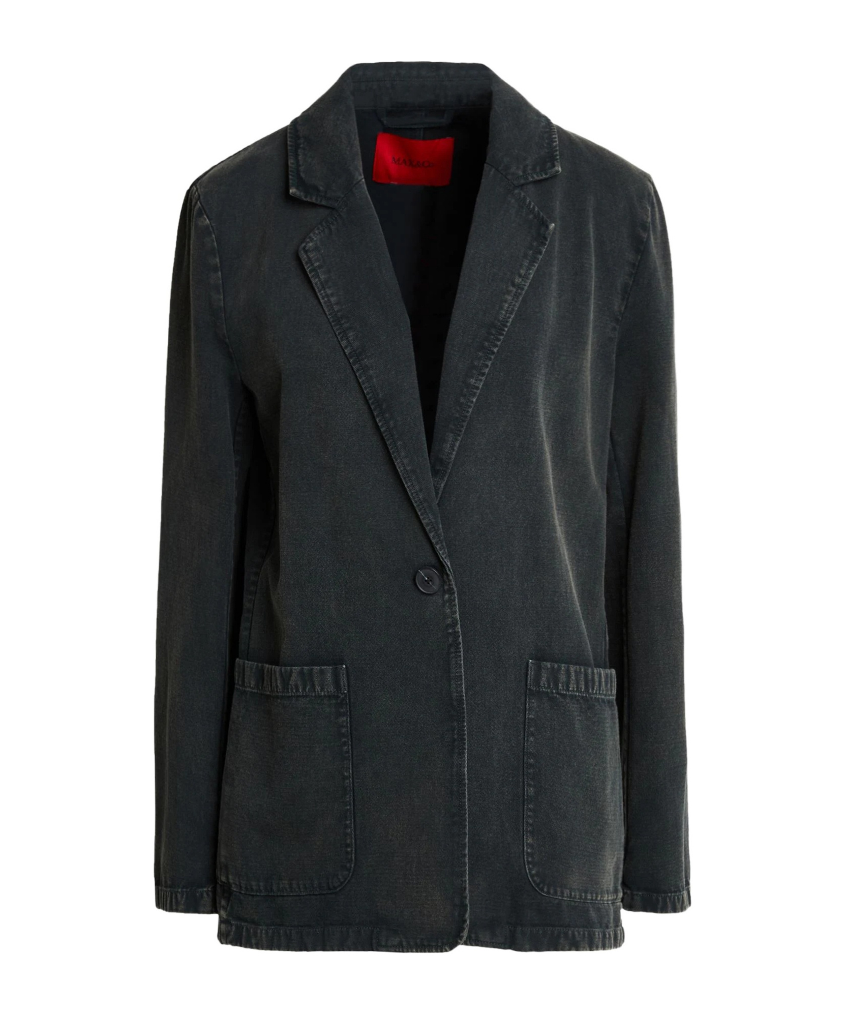 Maxco. Single-breasted Blazer In Black