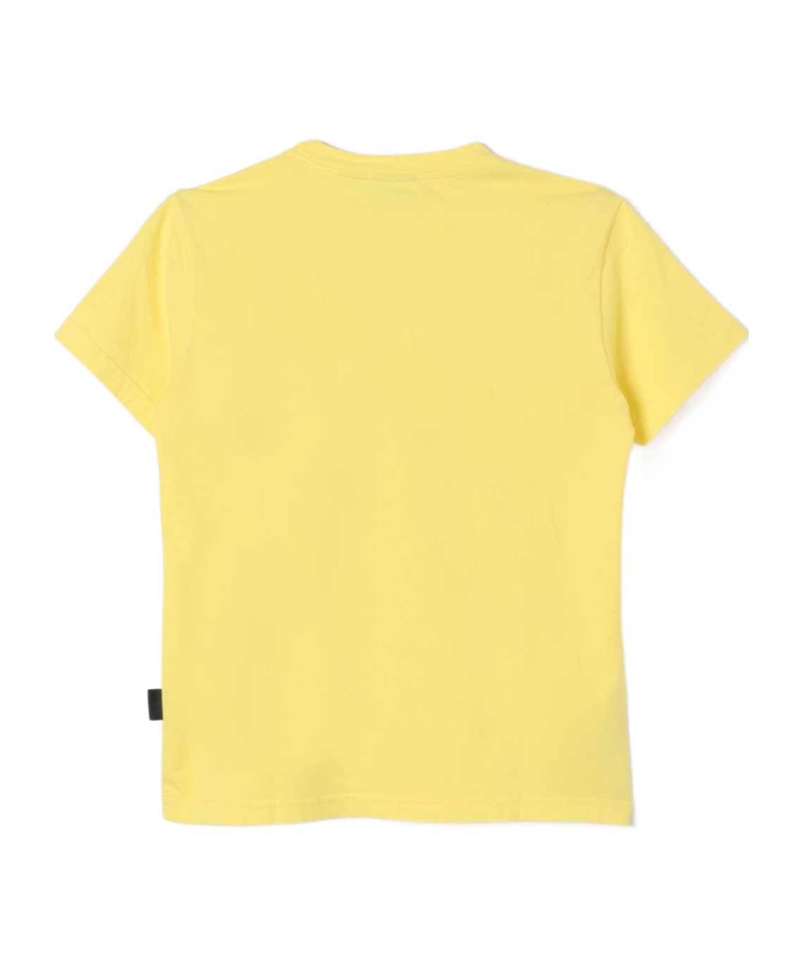 Aspesi Open-necked Black Shirt In Yellow