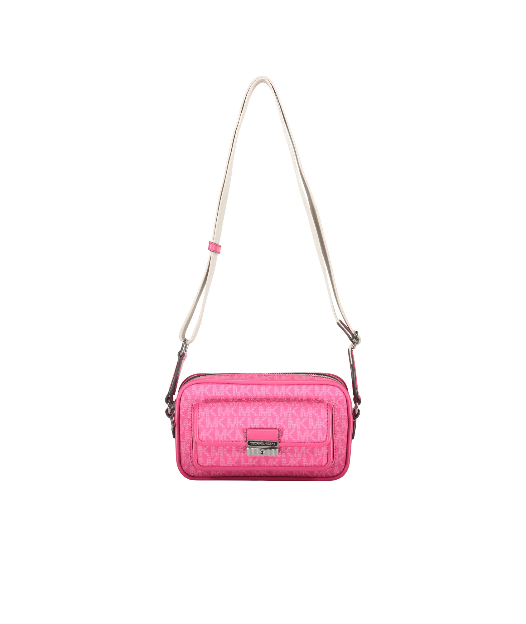 Michael Kors Pink Fabric Crossbody Bags