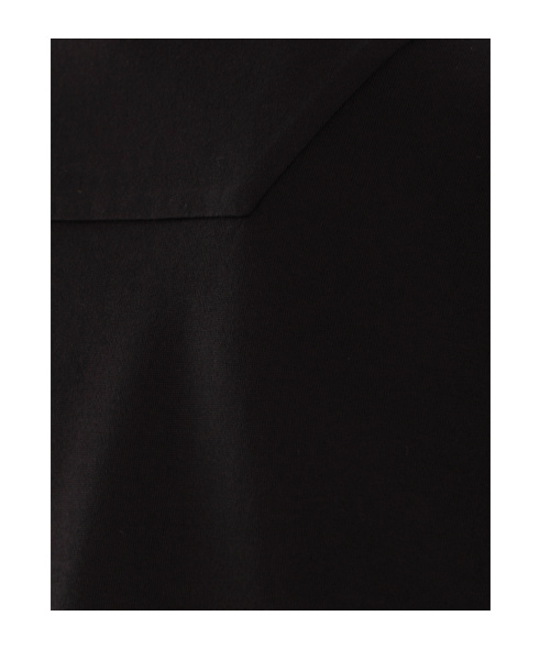 Juunj Black T-shirt With Tone-on-tone Logo Embroidered On The Front In Black