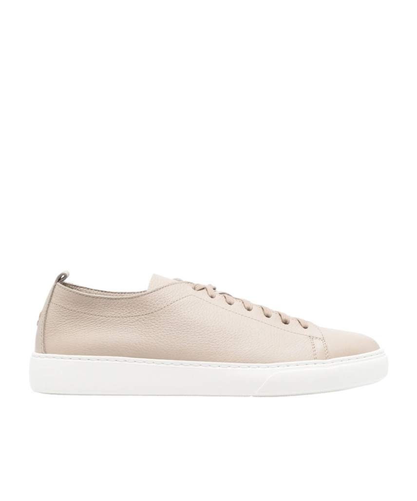 Henderson Baracco Laced Sneakers In Nude