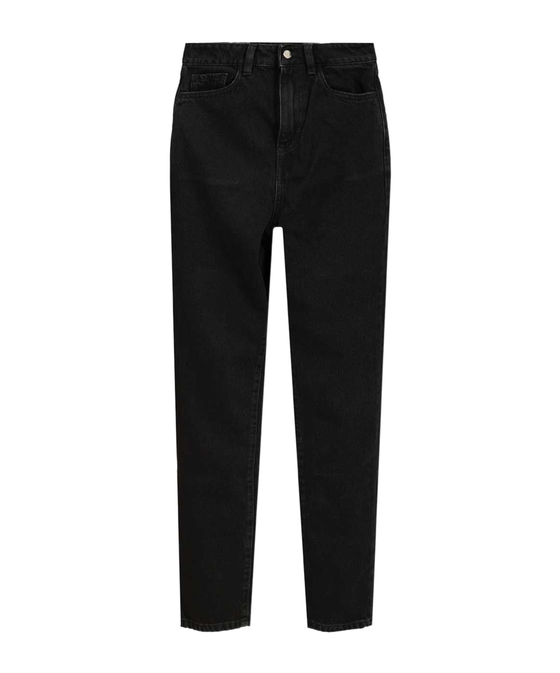 Icon Denim Rory High-waisted Jeans In Black