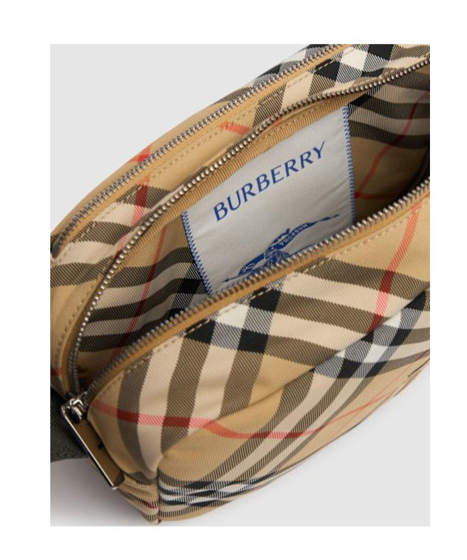 Burberry Checked Crossbody Bag
