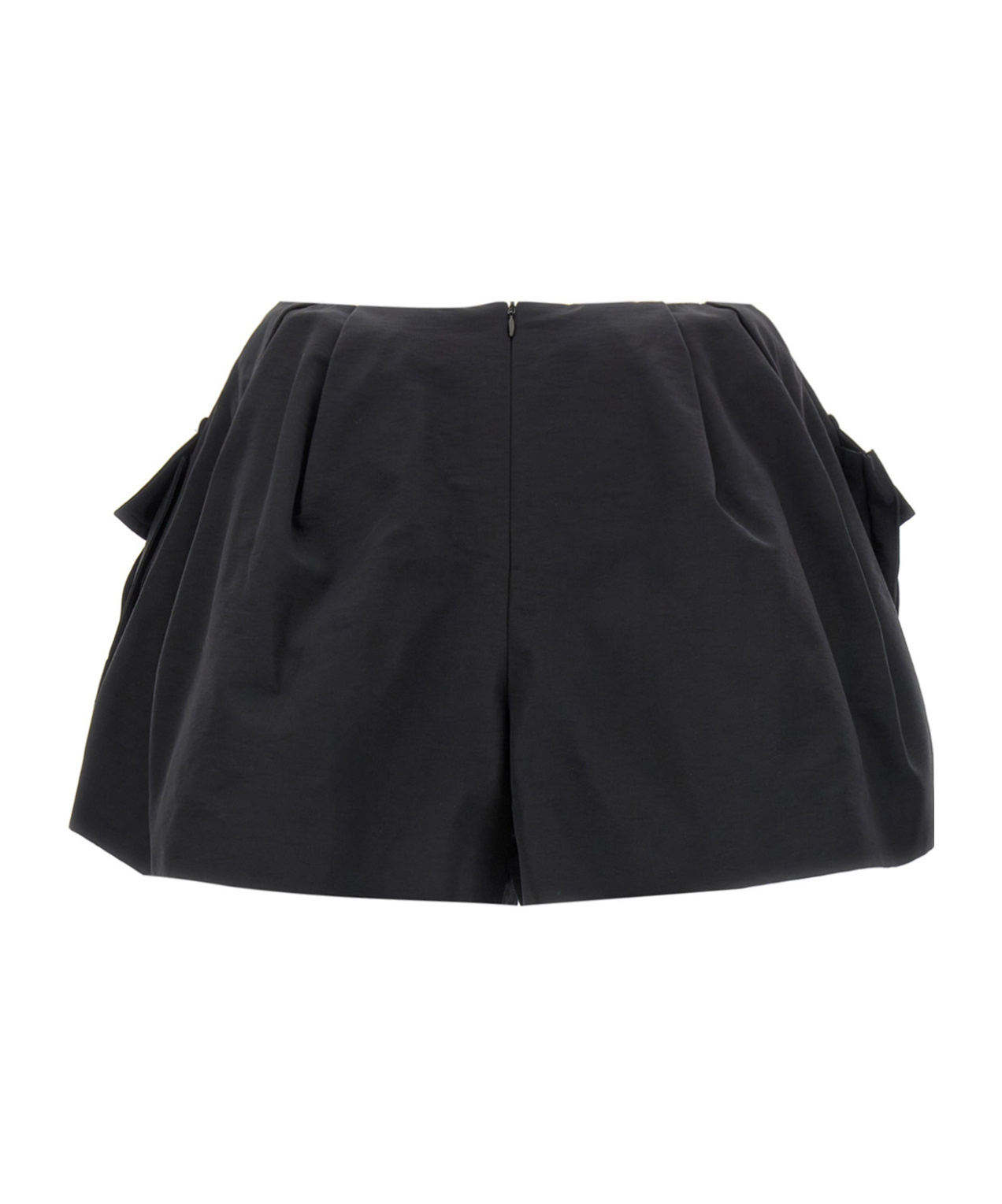 Sacai Cargo Skort Bermuda And Short Black In Black