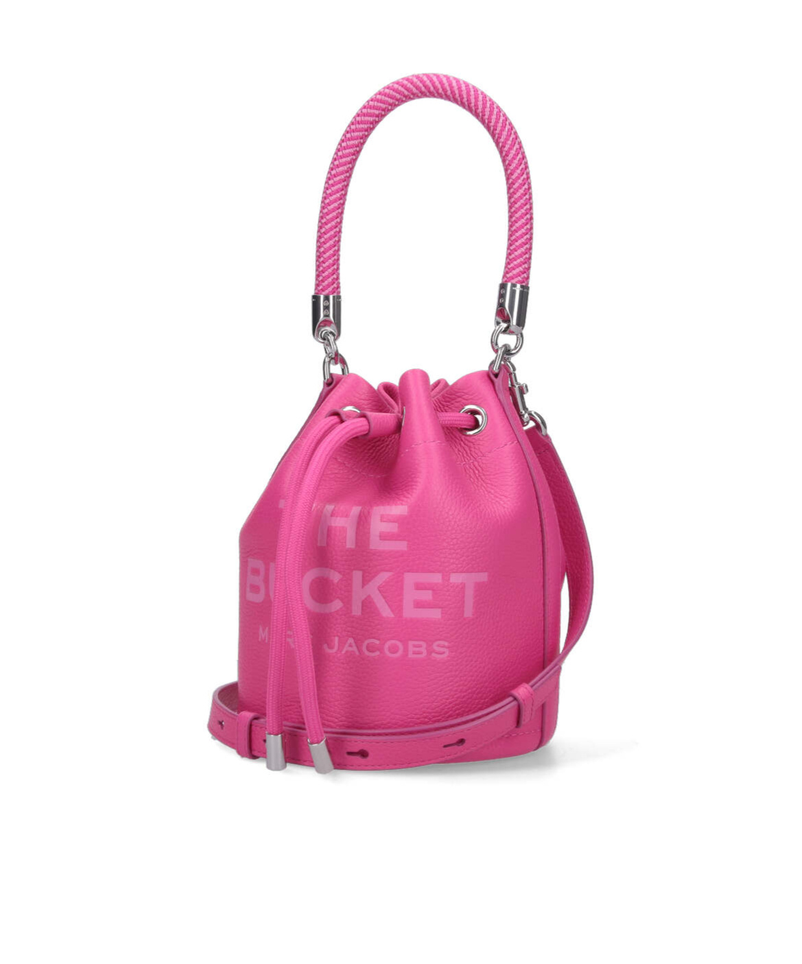 Marc Jacobs Pink 'the Leather Bucket' Bag In Pink