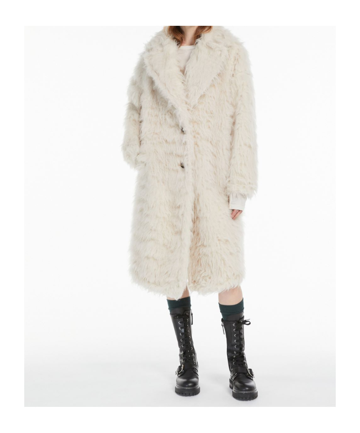 WEEKEND MAX MARA WOOL LONG-SLEEVED COAT 