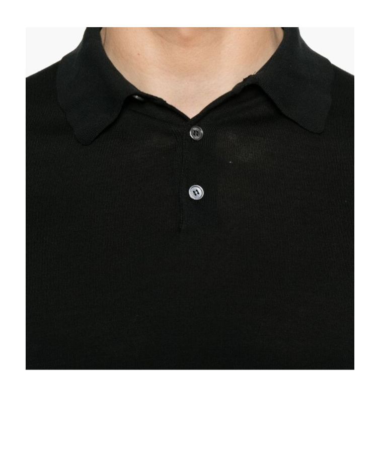 Fedeli Long-sleeved Sweater In Black