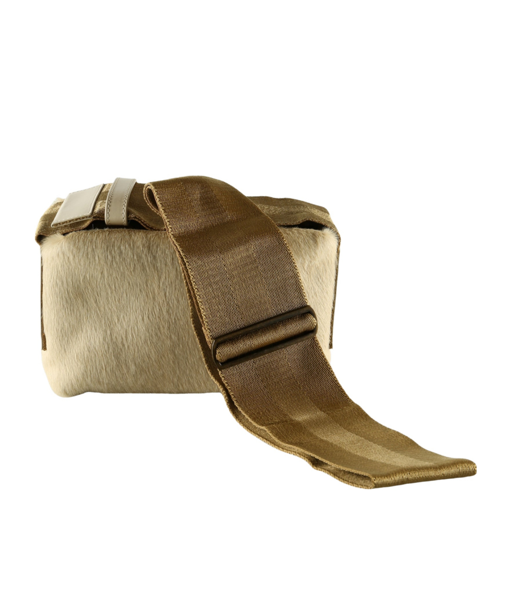 Uma Wang Small Shoulder Bag With Adjustable Strap In Neutral