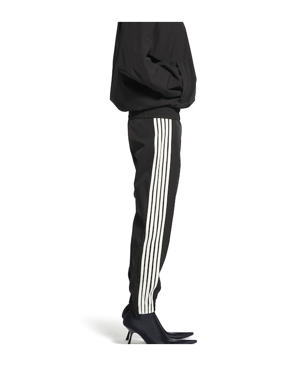 Balenciaga Elastic Waist Sweatpants In Black