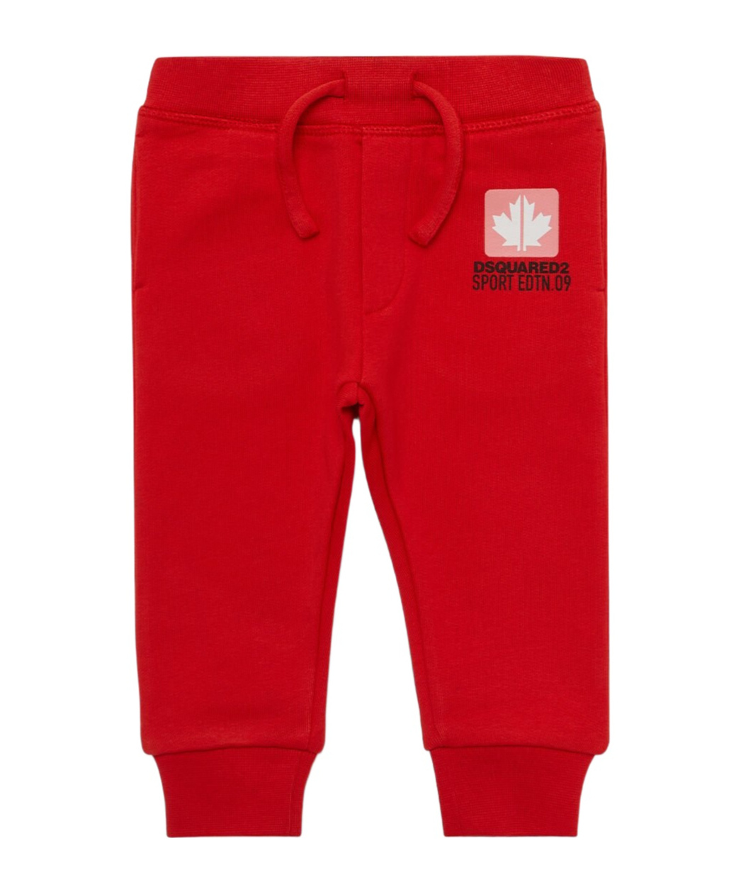 DSQUARED2 LOGO-PRINT JERSEY TRACK PANTS