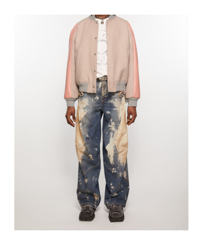 Acne Studios Bomber Jacket In Nude