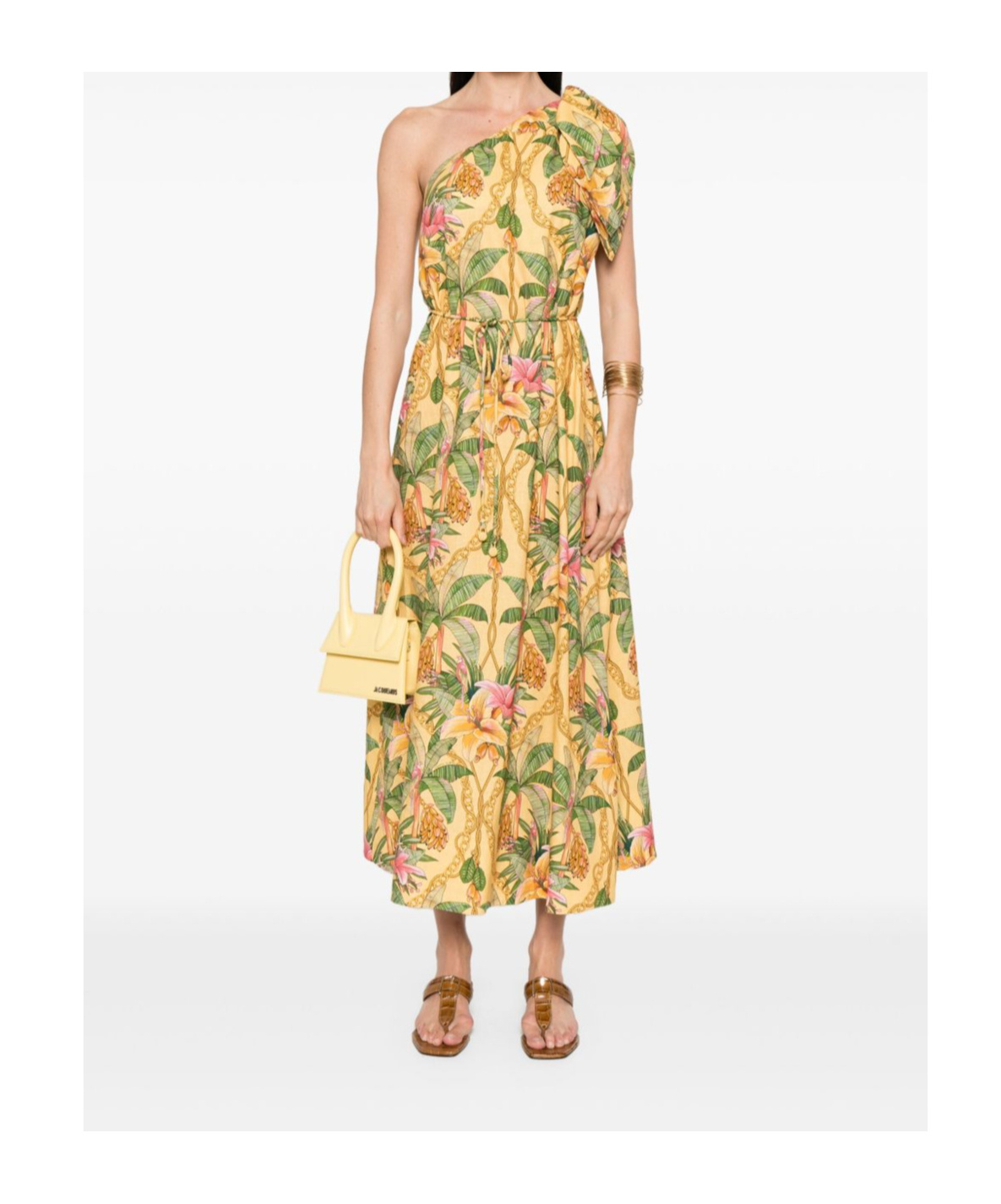 Shop Farm Rio One Shoulder Dress