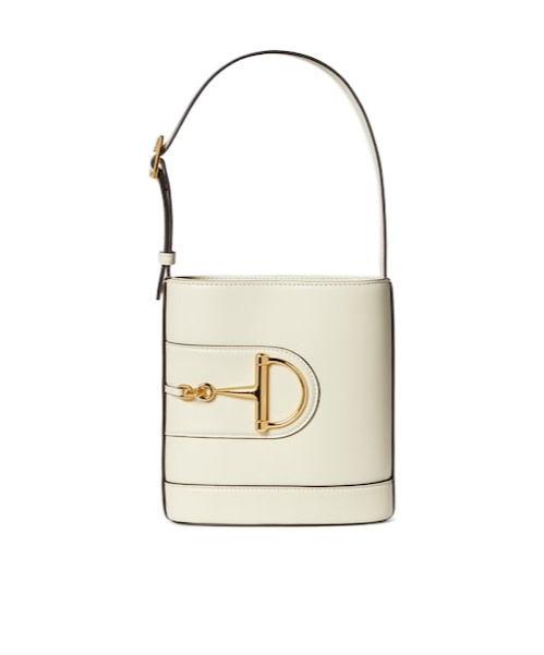 Gucci 73 Mini Bucket Bag In White