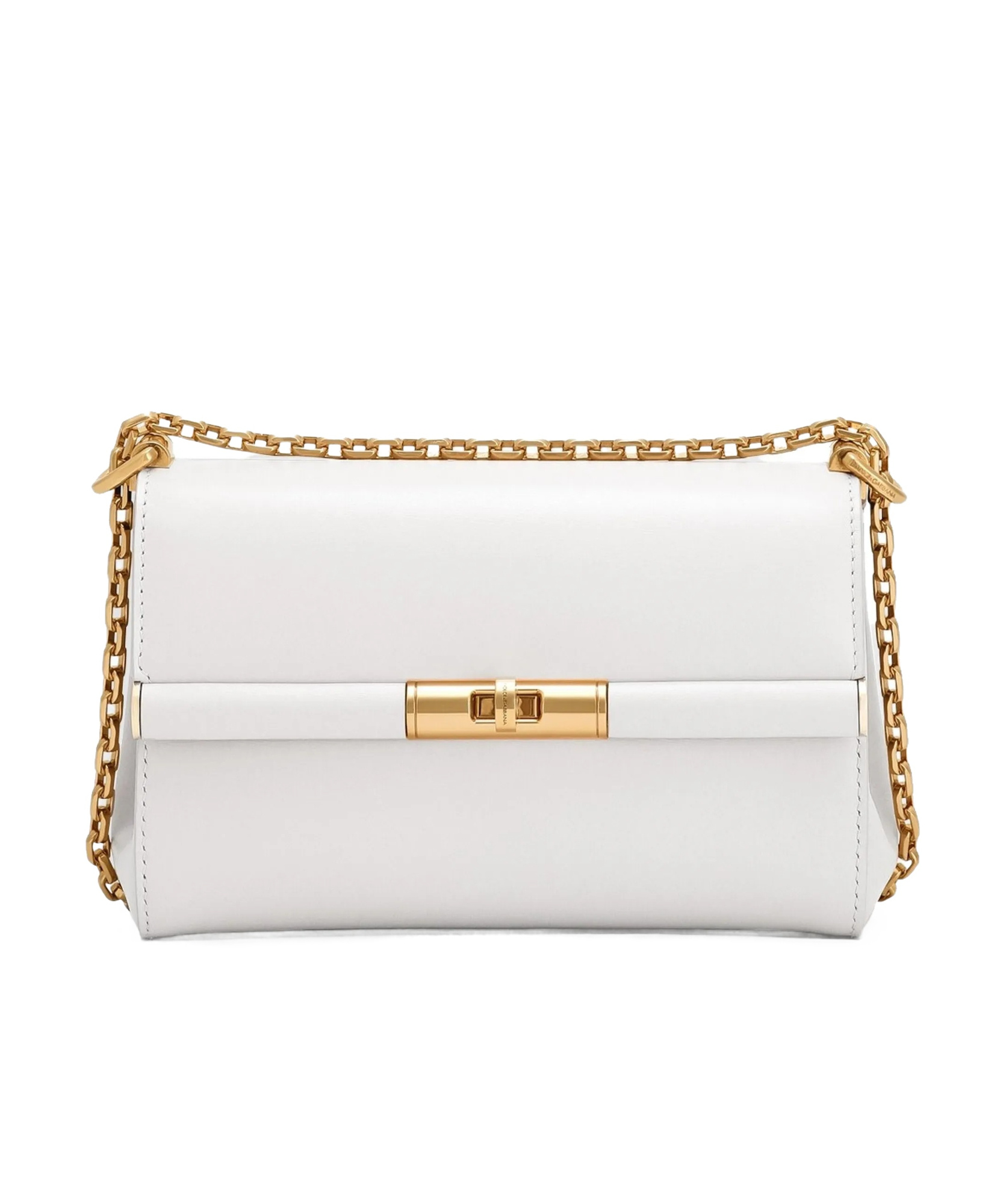 Dolce & Gabbana Mini Marlene City Cross Body Bag In White