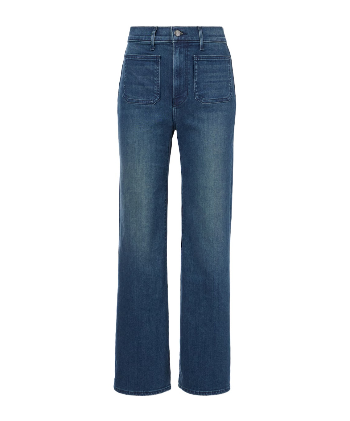 Veronica Beard Crosbie High-rise Flared Jeans In Blue