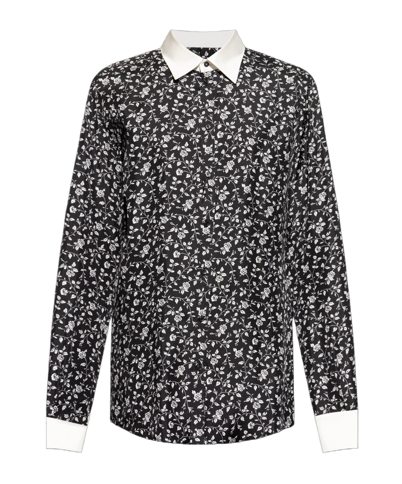 DOLCE & GABBANA DOLCE  GABBANA FLORAL PRINTED SHIRT