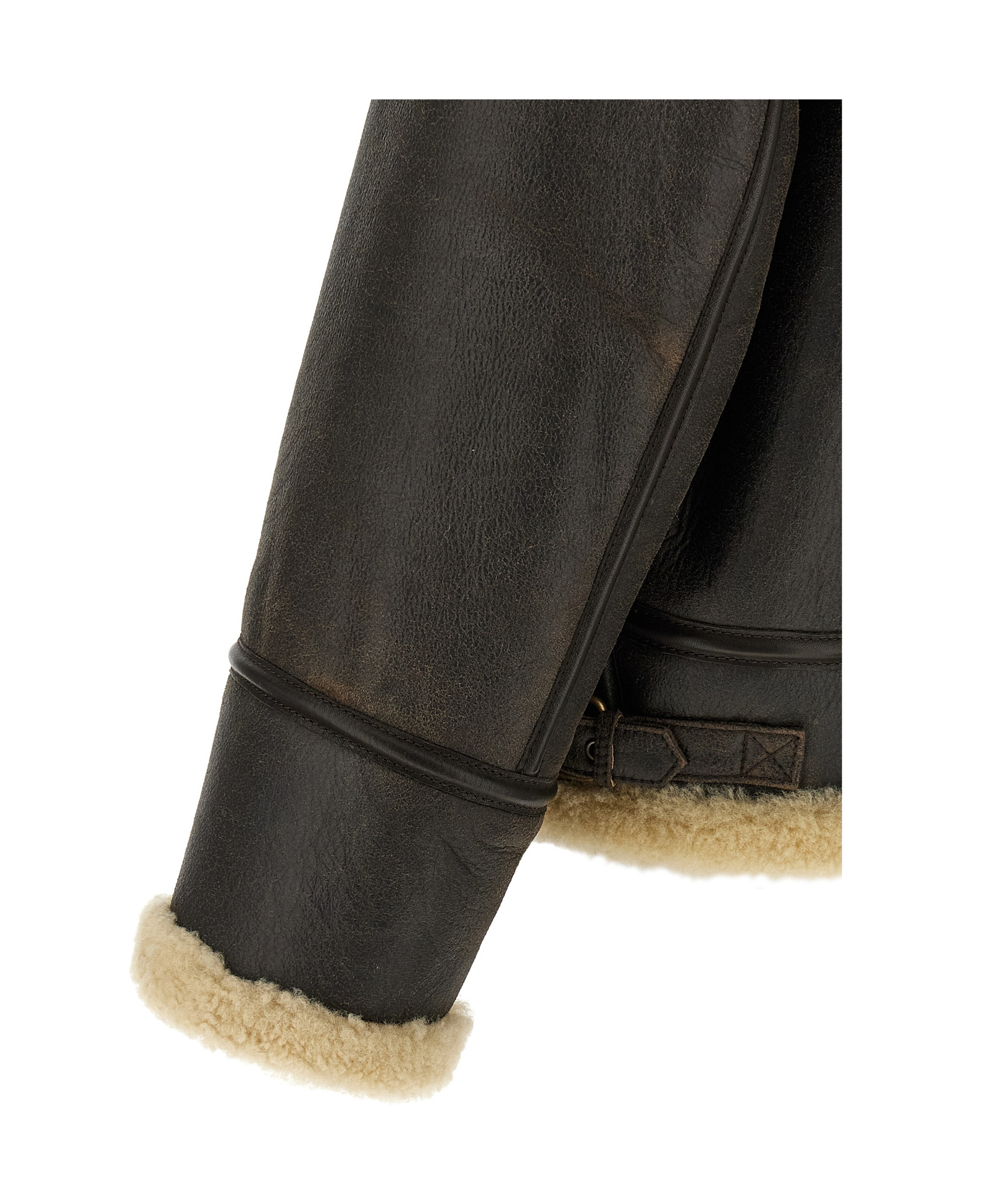 Dsquared2 Men Aviator Jacket In Black