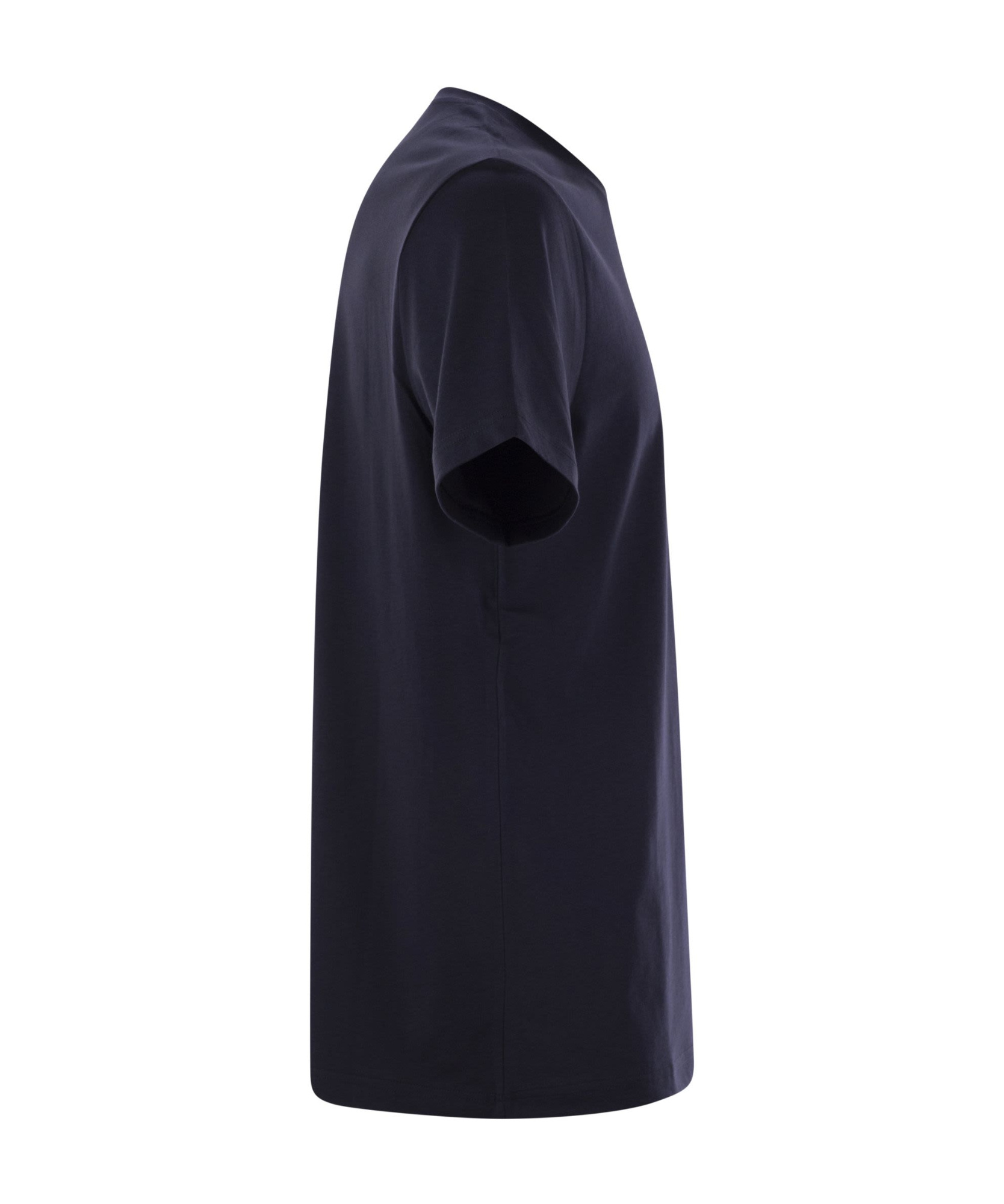 Fay Cotton T-shirt In Black