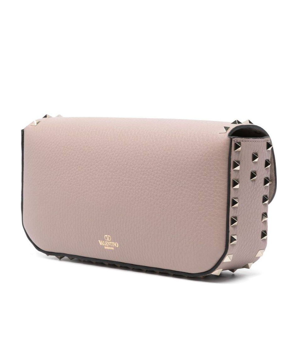 Valentino Flip Shoulder Bag In Nude