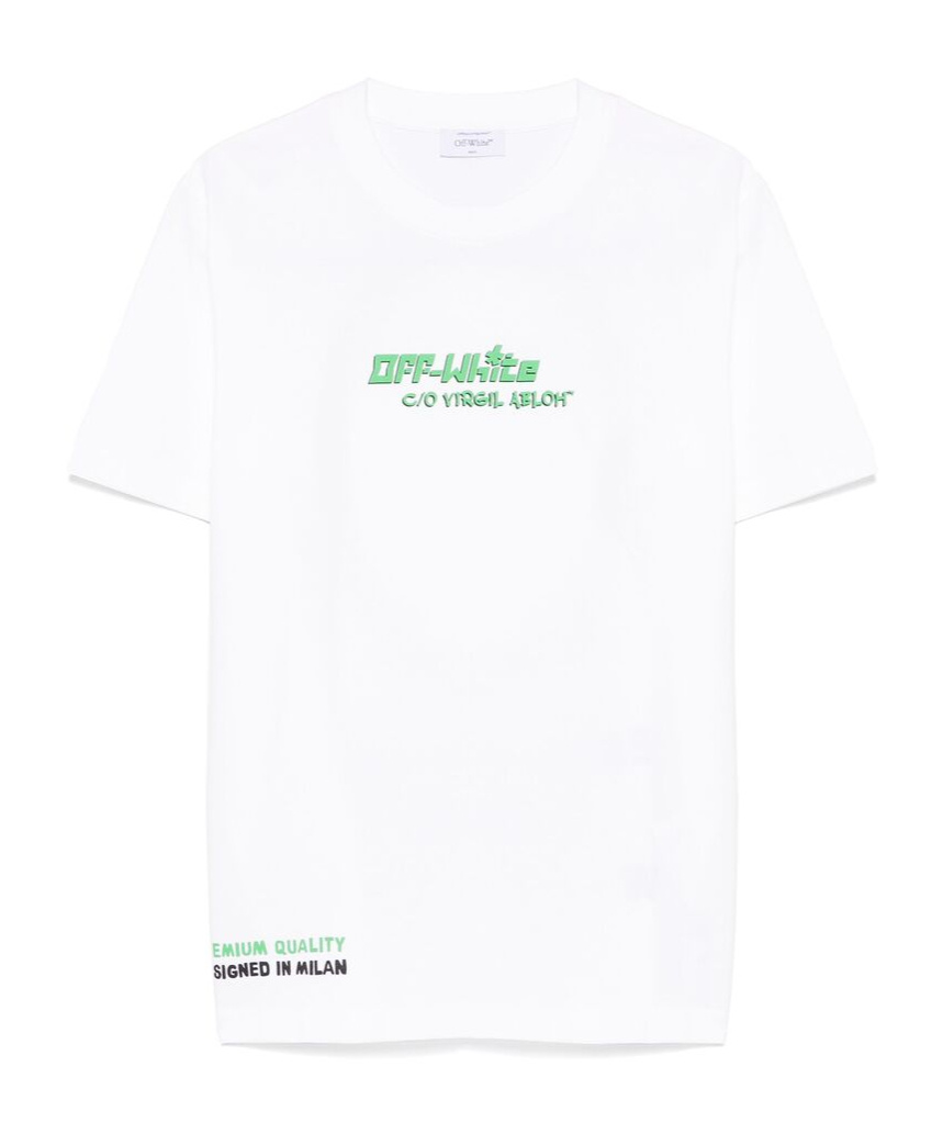 Off-white Barber 1 T-shirt In White