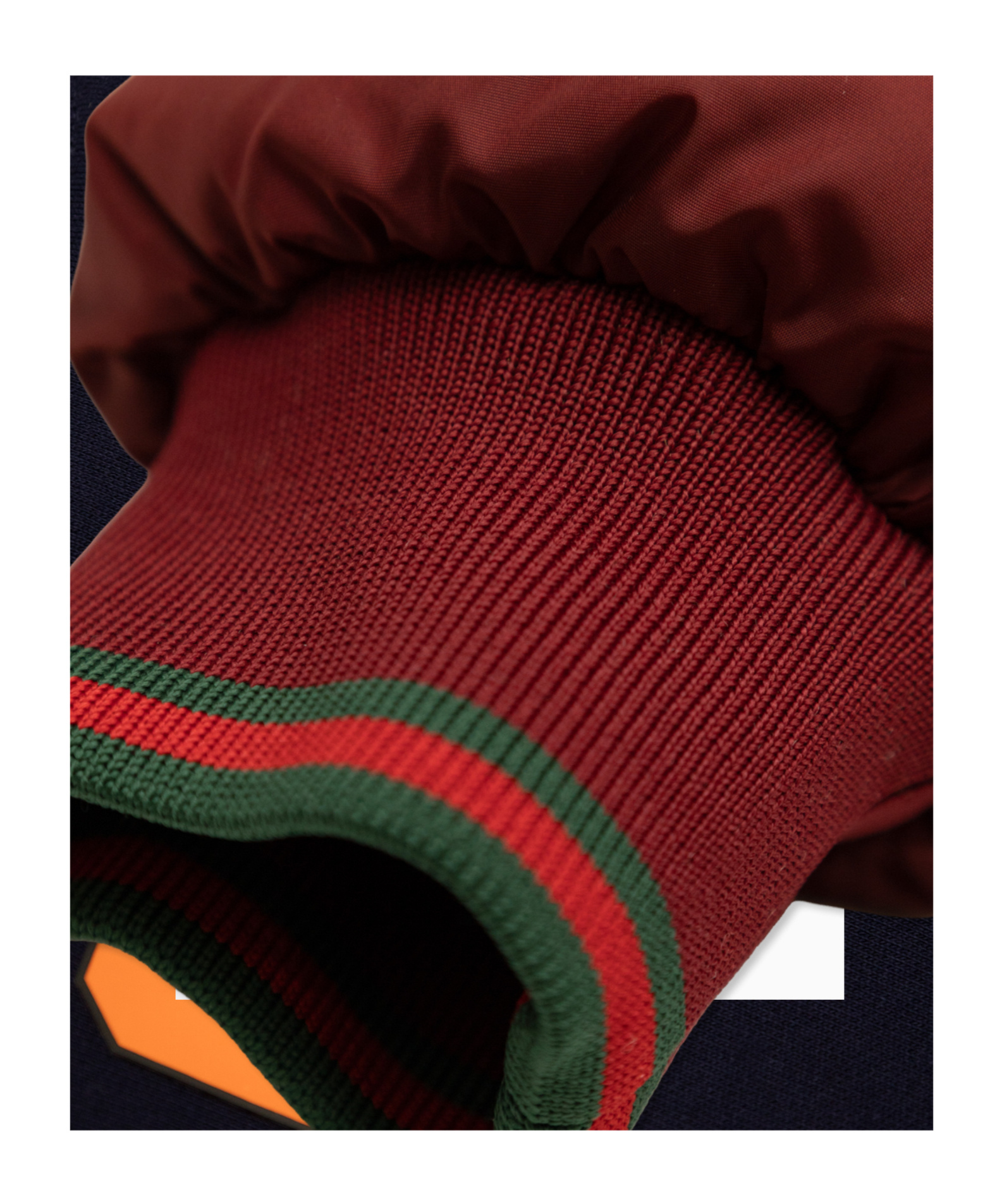 Gucci Hooded Down Jacket In Red