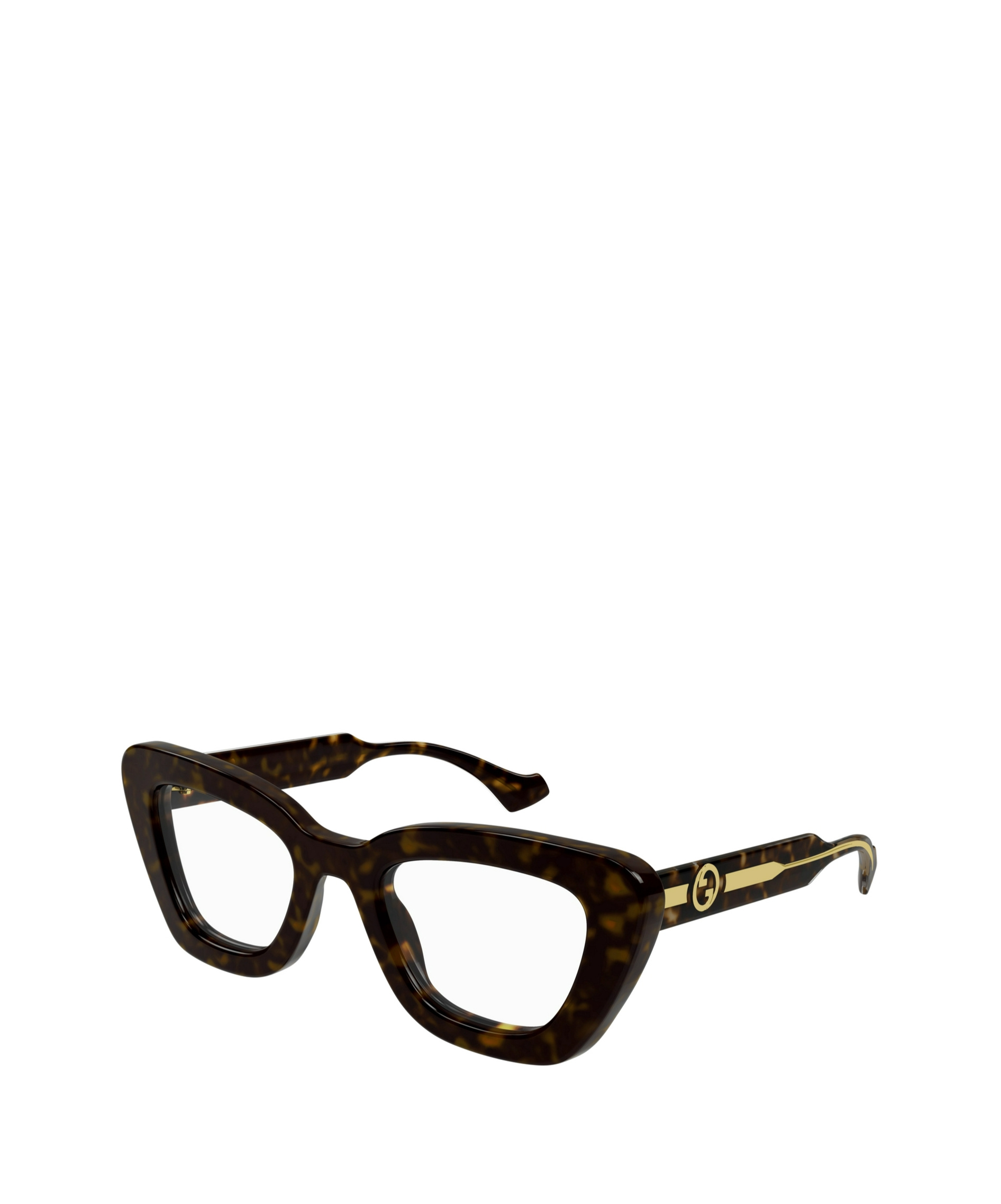 Gucci Interlocking G Cat-eye Glasses In Black