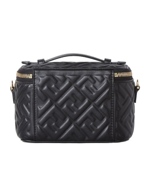 Fendi Mini "vanity" Bag In Black