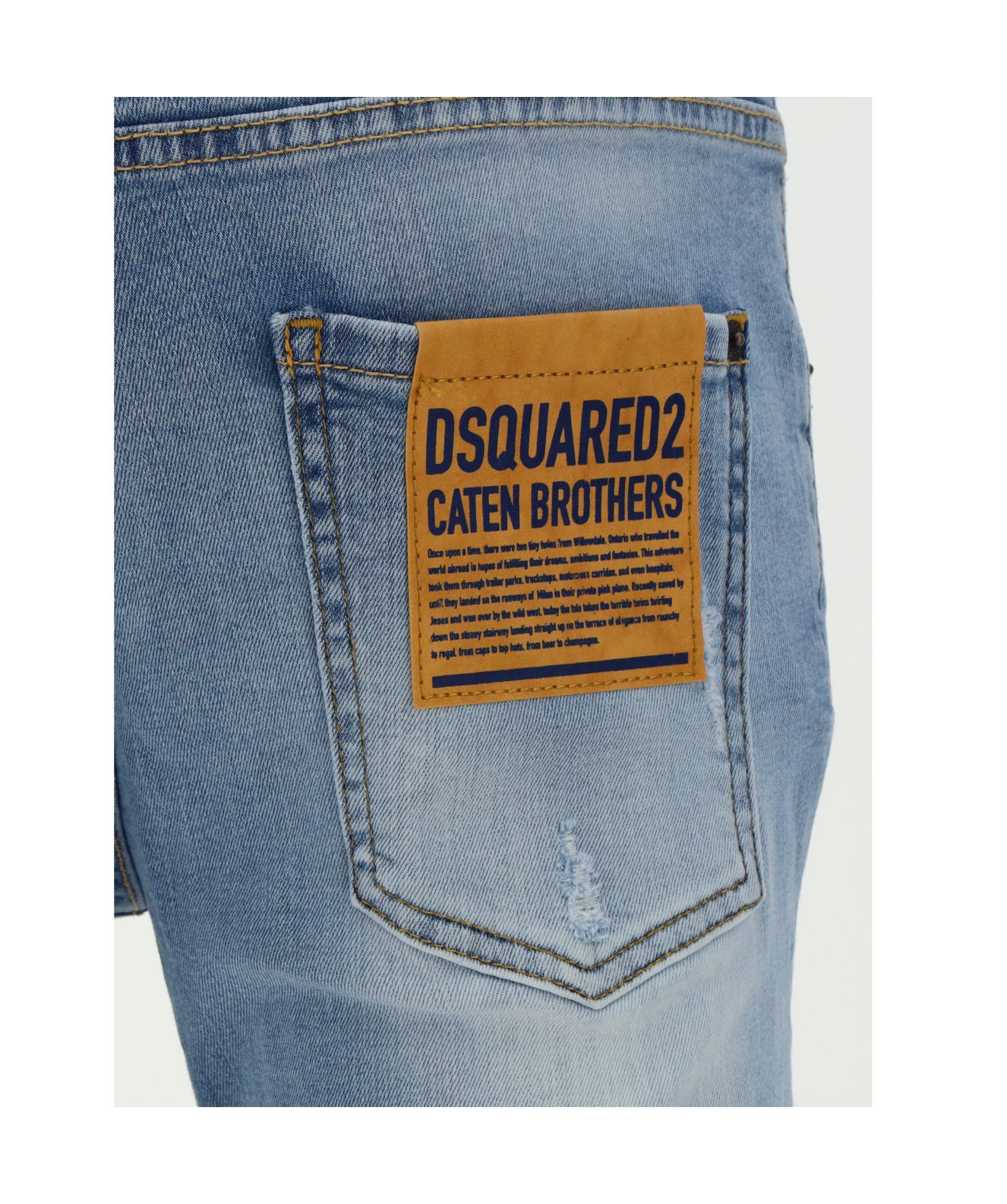Shop Dsquared2 Five-pocket Jeans In Blue