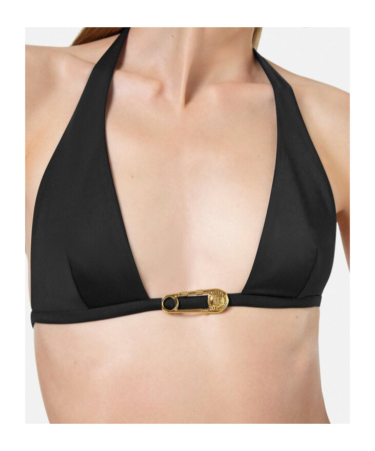 VERSACE HALTERNECK BIKINI TOP