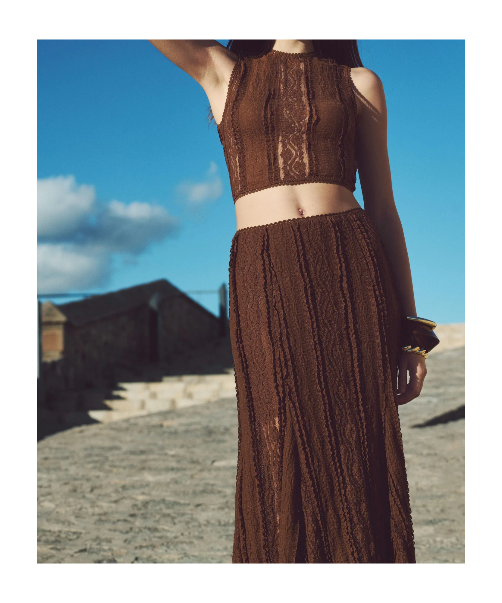 Charo Ruiz Asteria Top In Brown