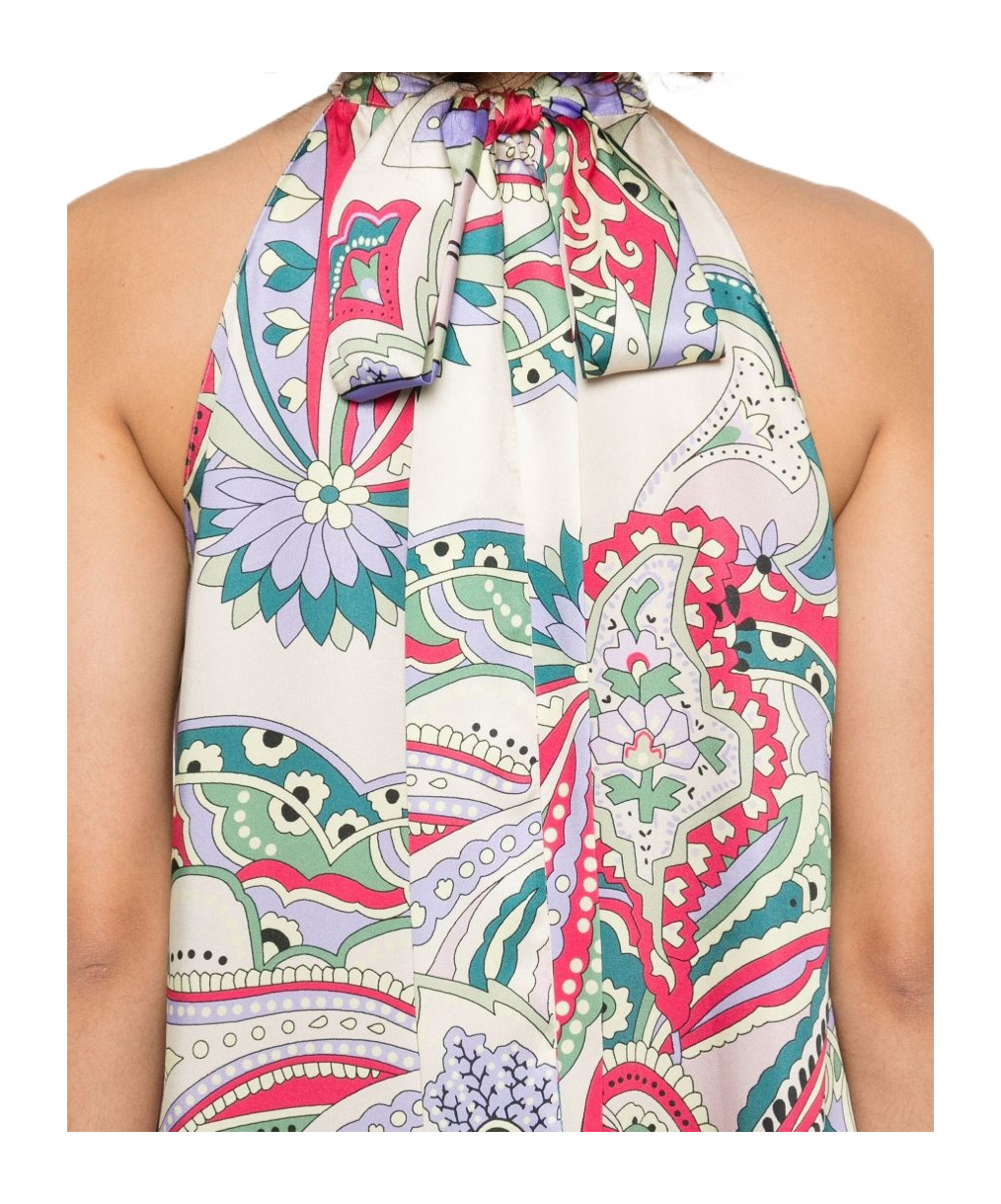 Shop Liu •jo Floral-print Maxi Dress In Multicolor