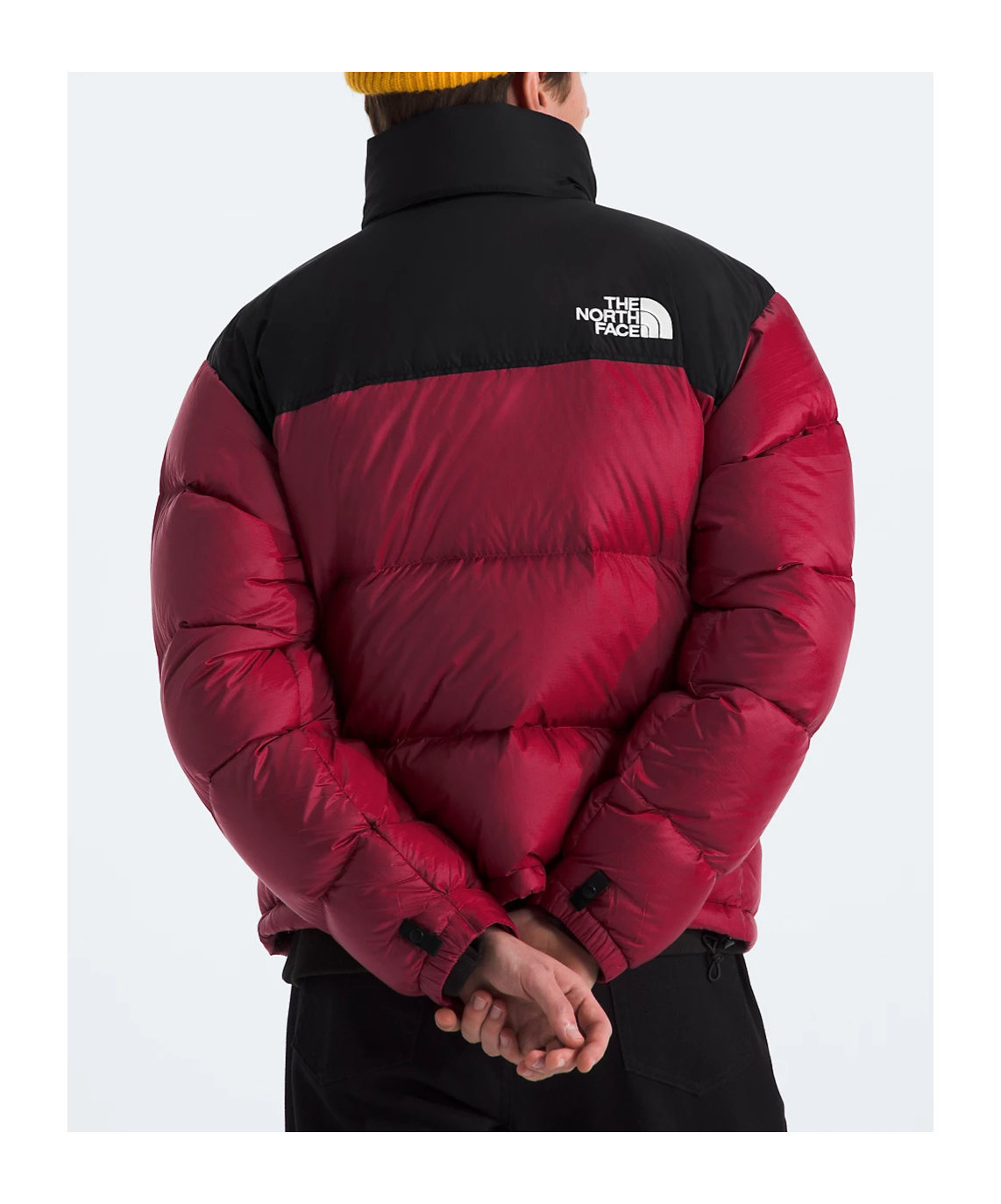 The North Face Vintage Nuptse Jacket Down Jacket In Red