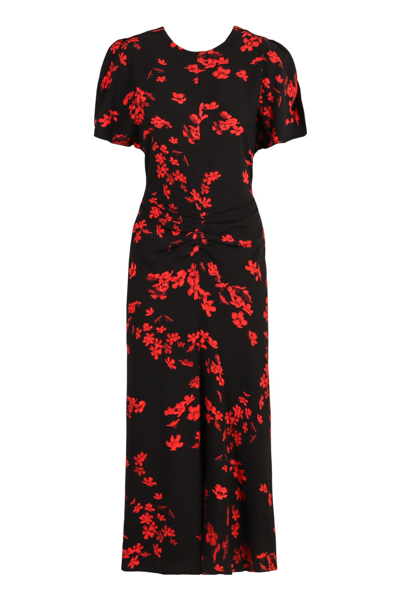 VICTORIA BECKHAM FLORAL PRINT DRESS